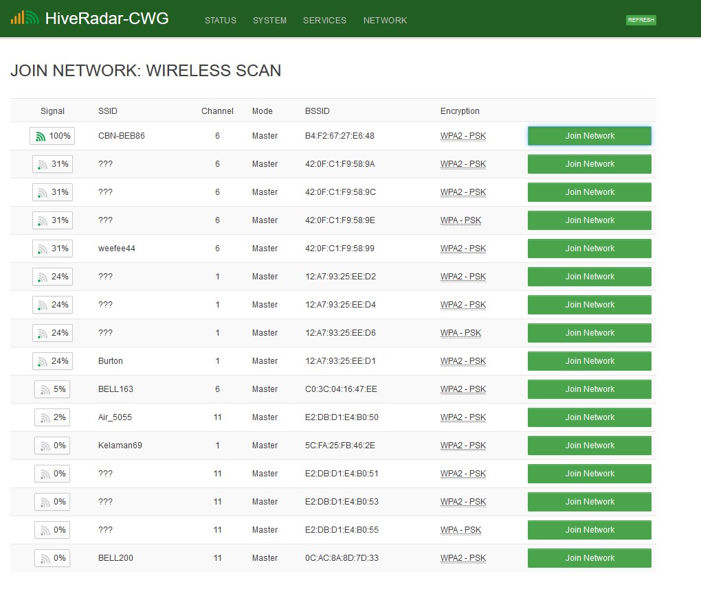 Join Network of Target Upstream WiFi Network